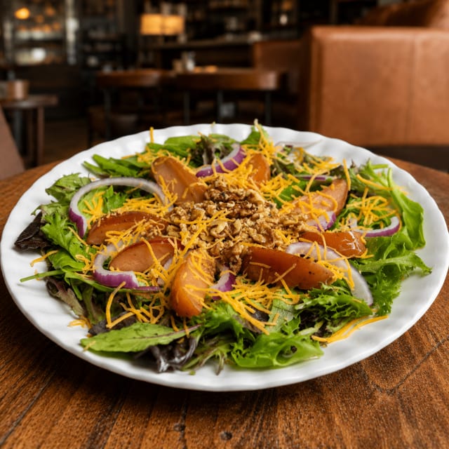 Baked Apple Walnut Salad.