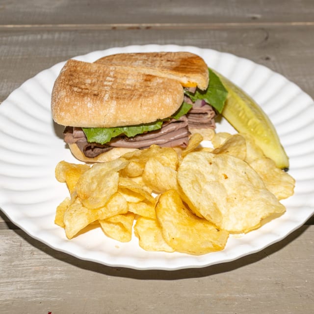 Roast Beef Sandwich.