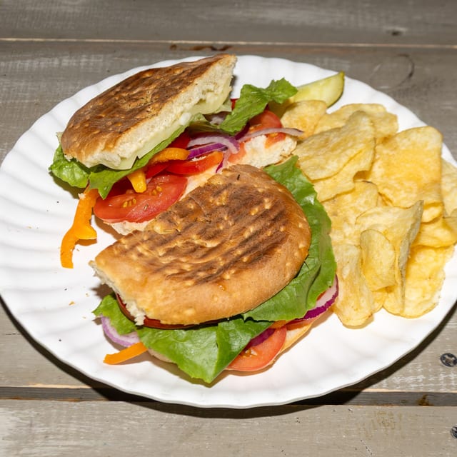 Veggie Delight Sandwich.