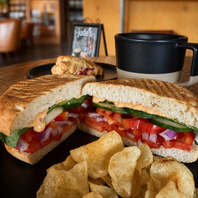 Veggie Delight Sandwich.