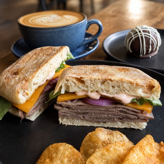 Roast Beef Sandwich.