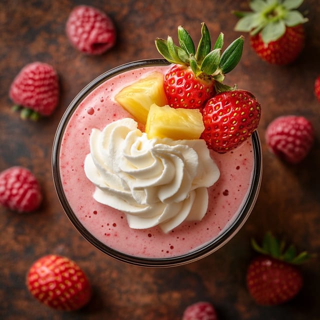Strawberry Colada.