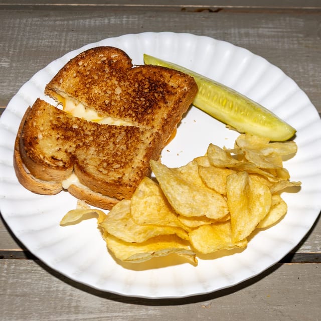 Grilled Cheese Sandwich.