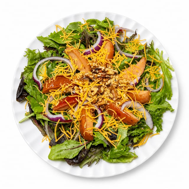 Baked Apple Walnut Salad.