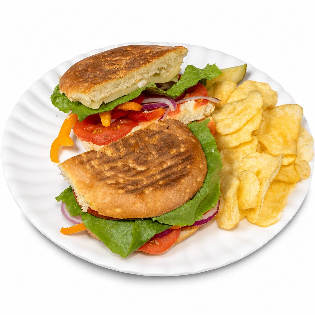 Veggie Delight Sandwich.