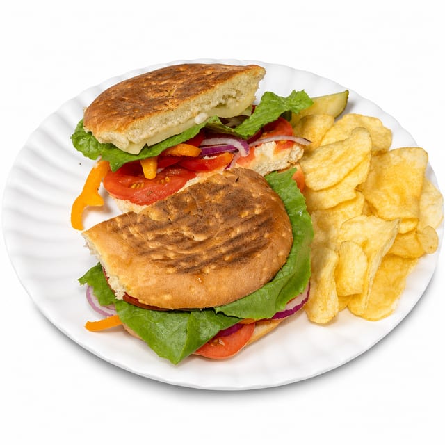 Veggie Delight Sandwich.