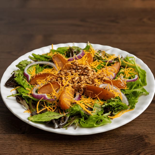 Baked Apple Walnut Salad.