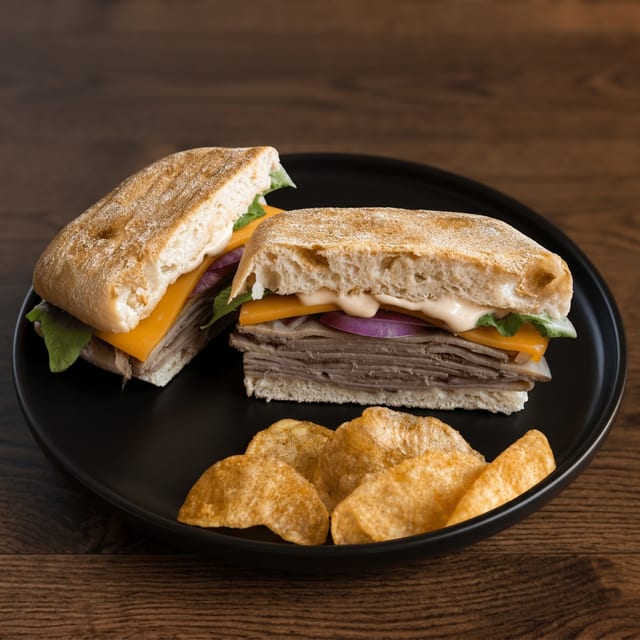 Roast Beef Sandwich.